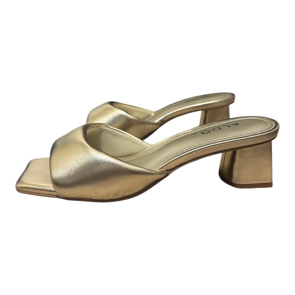 Aldo Gold Sandals